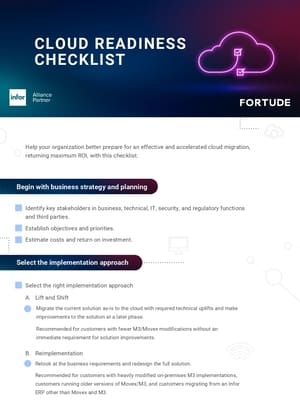Cloud Readiness Checlist