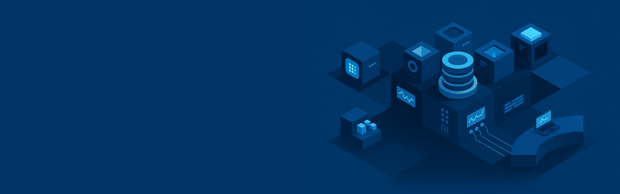 Illustration of interconnected ERP systems representing Infor Velocity Suite