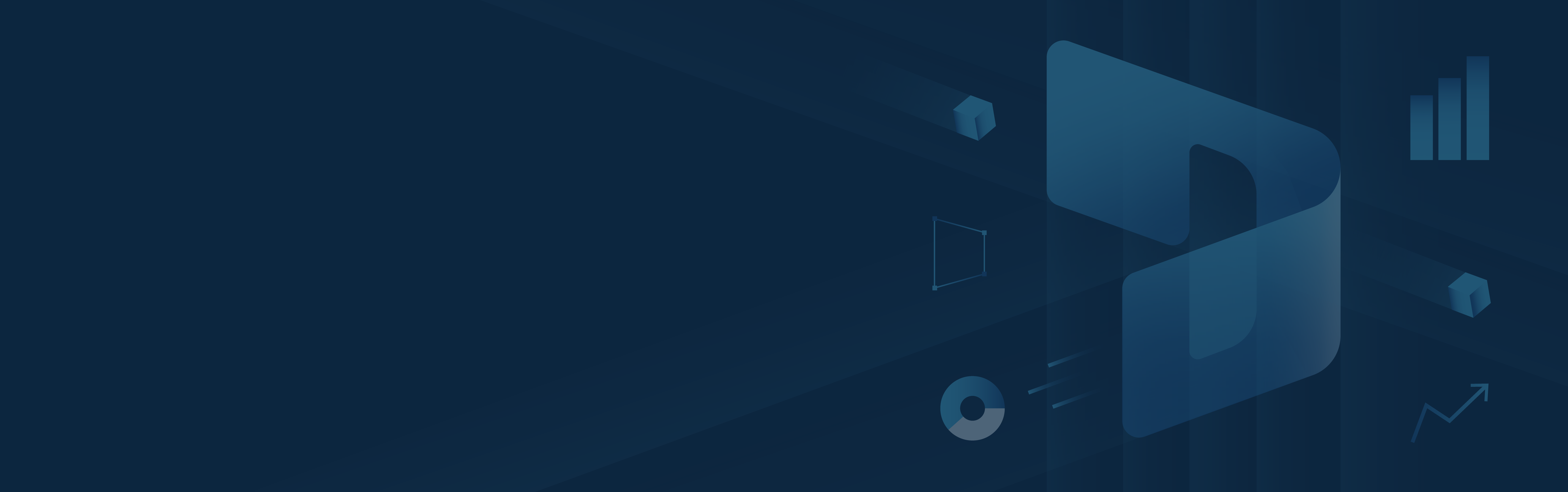 graphic with data icons, representing regression testing in Dynamics 365