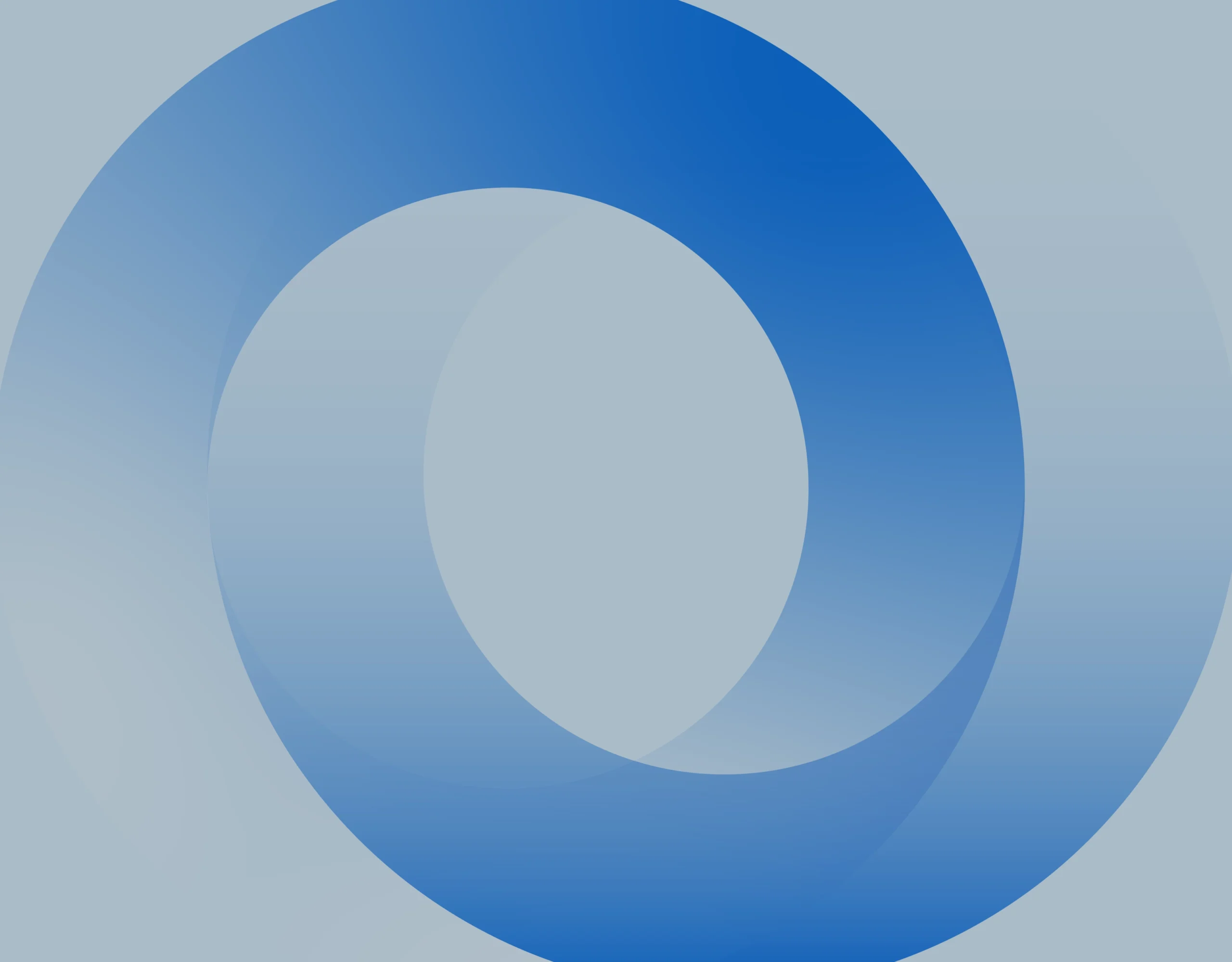 Abstract blue circular design, symbolizing OCR automation.