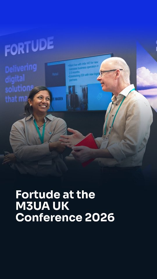 Looking back at our time at the M3 User Association UK Annual Conference 2026.

From insightful conversations with customers, partners, and the wider M3 community to valuable discussions around cloud transformation, integrations, automation, and Data & AI, the event was a fantastic opportunity to connect and exchange ideas. 

A standout moment was our keynote session with The Compleat Food Group, where Ines Ashton, Digital & AI Strategy Director (CIO), and Fortude's Poshitha Ratnayake, Head of Consulting – EU & UK, shared insights from The Compleat Food Group's ongoing multi-site CloudSuite rollout. 

We were also delighted to have Fortude's Arjuna Sirinanda, President & Chief Executive Officer, at the event, engaging with customers and industry peers. 

Alongside Arjuna, Janindu De Silva, Chief Operating Officer – EU & UK, Don Anura De Alwis, Chief Digital Advisory & Growth Officer, Ranika Amarasena, Associate Vice President – Customer Success, EU & UK, Poshitha Ratnayake, and Monalee Suranimala Wonnacott, Solutions Architect – EU & UK, were on hand to share experiences, answer questions, and connect with organizations exploring their transformation journeys. 

Thank you to everyone who stopped by to meet the team. 

Want to gain insights from our keynote session? Read more here: https://lnkd.in/gfUfkaCD

#DeliveringDigitalSolutionsThatMatter #M3UA #InforM3 #CloudSuite #DigitalTransformation