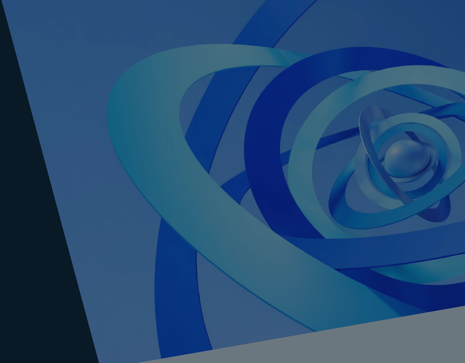 Abstract data orbits visualizing customer sentiment analysis powered by agentic AI